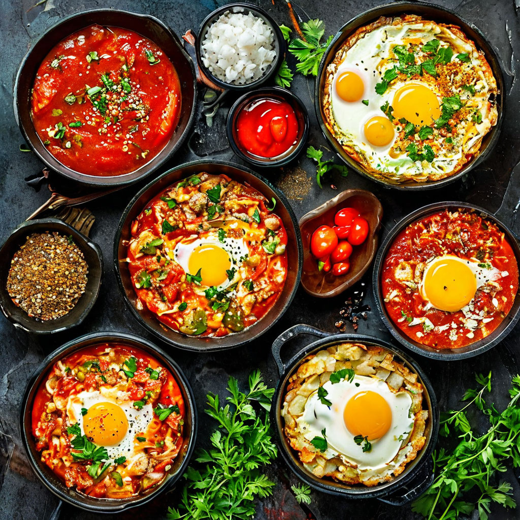 Шакшуку часто подают на завтрак, но она может быть и полноценным обедом или ужином. Это сытное и ароматное блюдо с яйцами, томатами и специями, которое может стать настоящим хитом на вашем столе