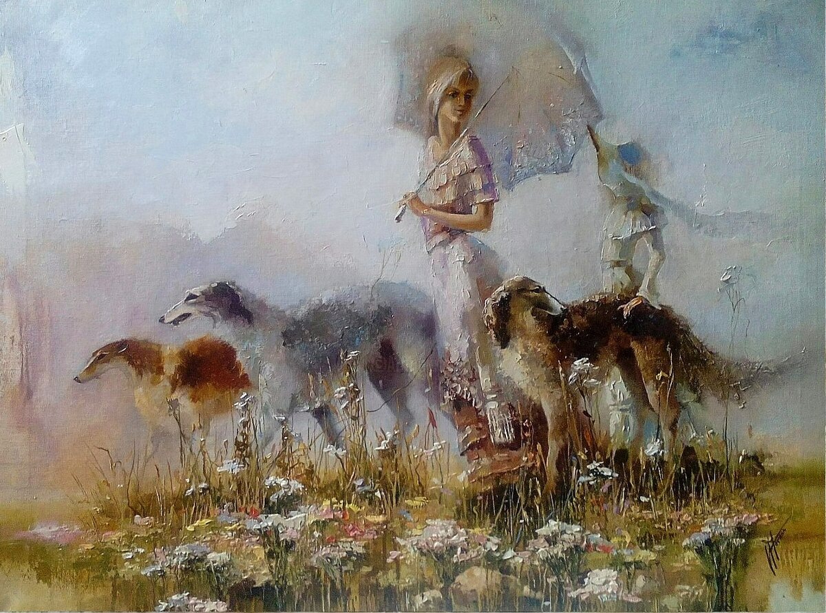 © Ирина Ногина. Август. Холст, масло.