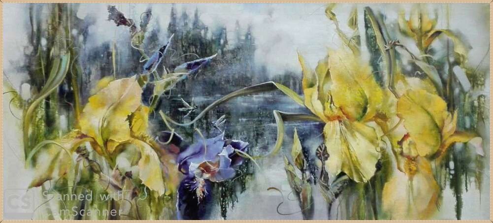 © Ирина Ногина. Волшебство ренессанса. Холст,  масло. 70х150 см. 2019.