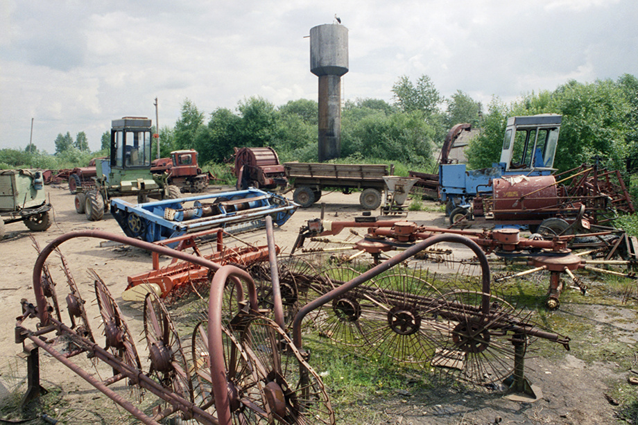 Основные сельскохозяйственные предприятия прекратили свою работу в 90- годах. | Фото: Александр Овчинников/ТАСС
