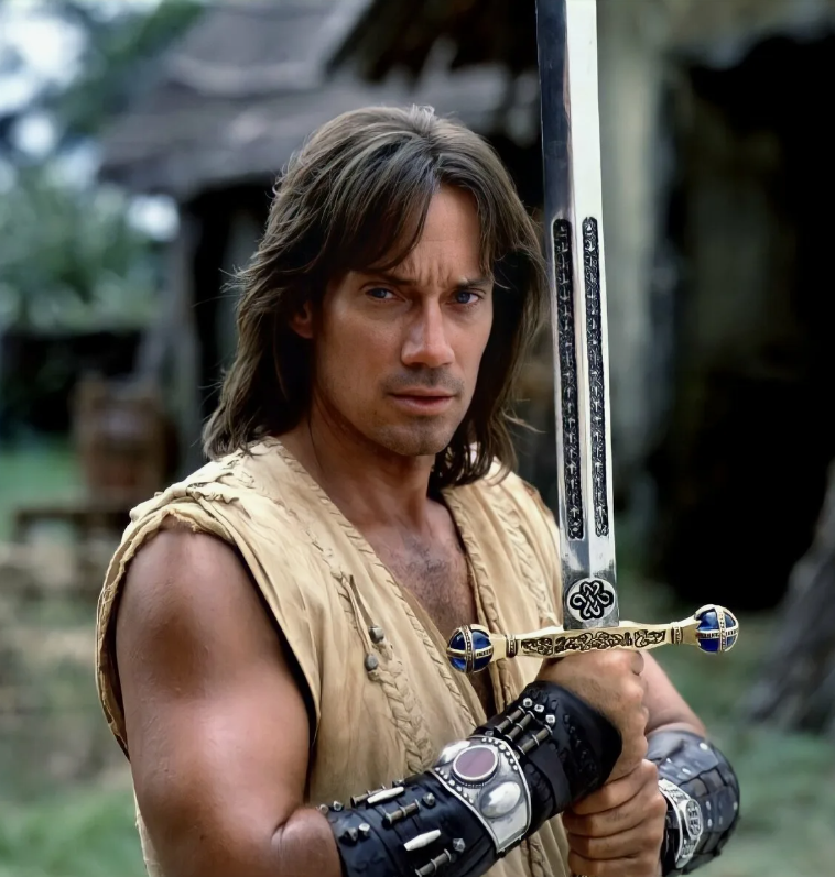 Кадр из сериала «Удивительные странствия Геракла» с Кевином Сорбо. Ну хорош же! (интернет)