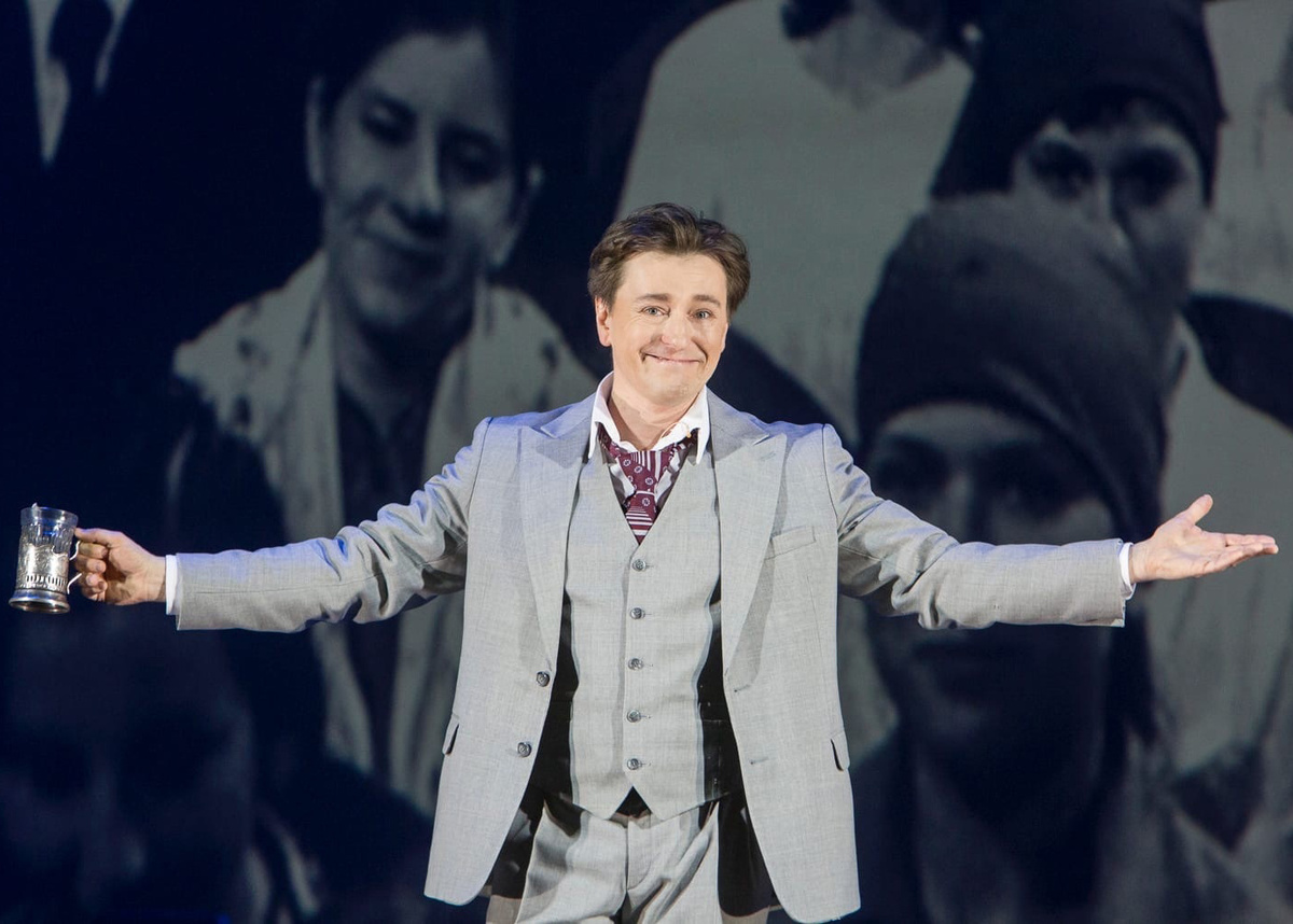 Спектакль «Хулиган. Исповедь». © VK / Фонд Сергея Безрукова