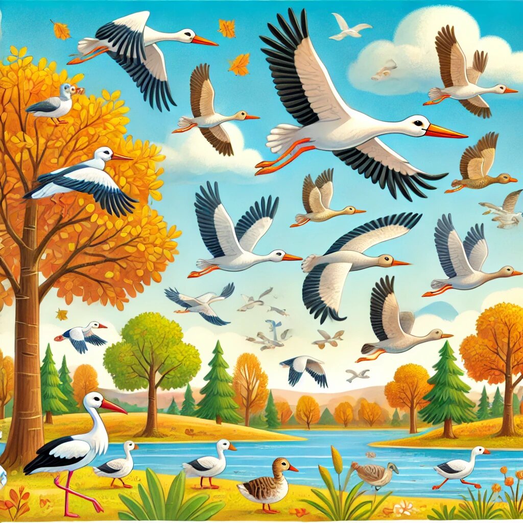 Перелетные птицы