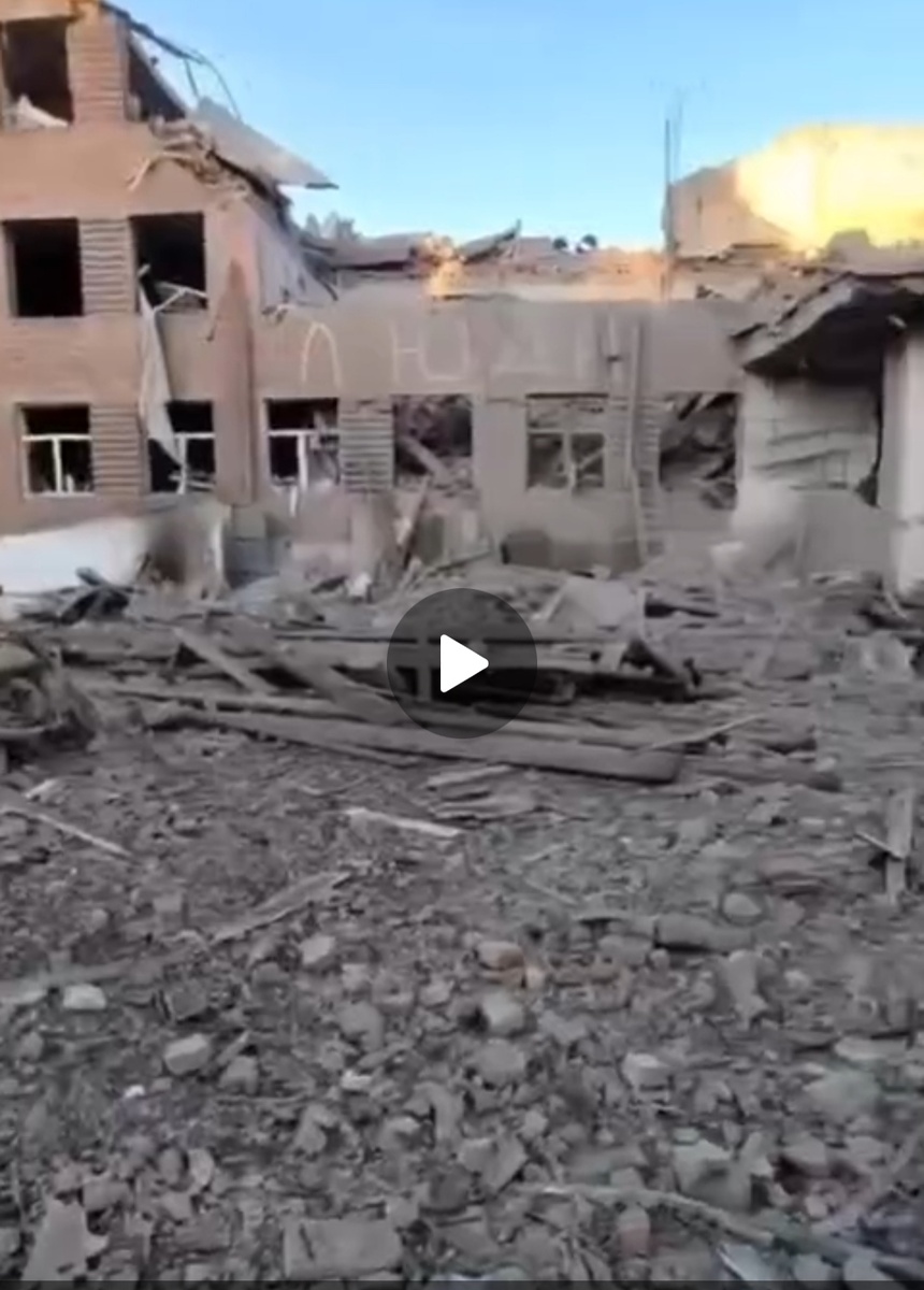 Суджанский интернат с видео после разрушения