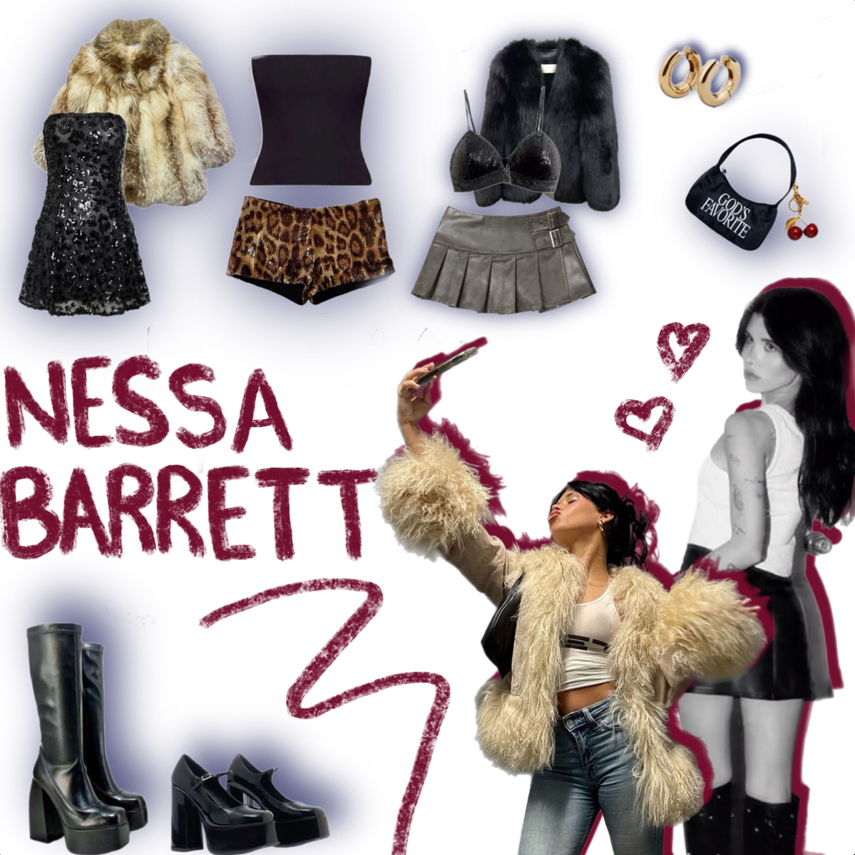 стиль Nessa Barrett 