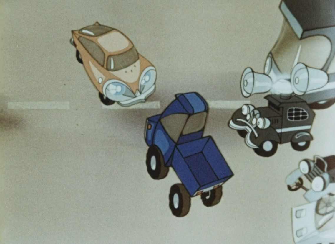 Кадр из мультика "Дорожная сказка"