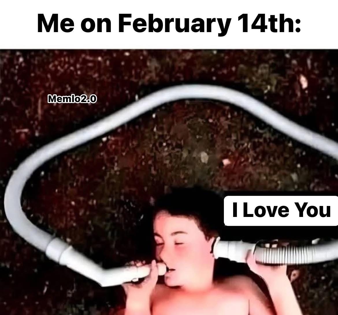 "Я 14 февраля: я люблю тебя". Картинка из открытого источника. 