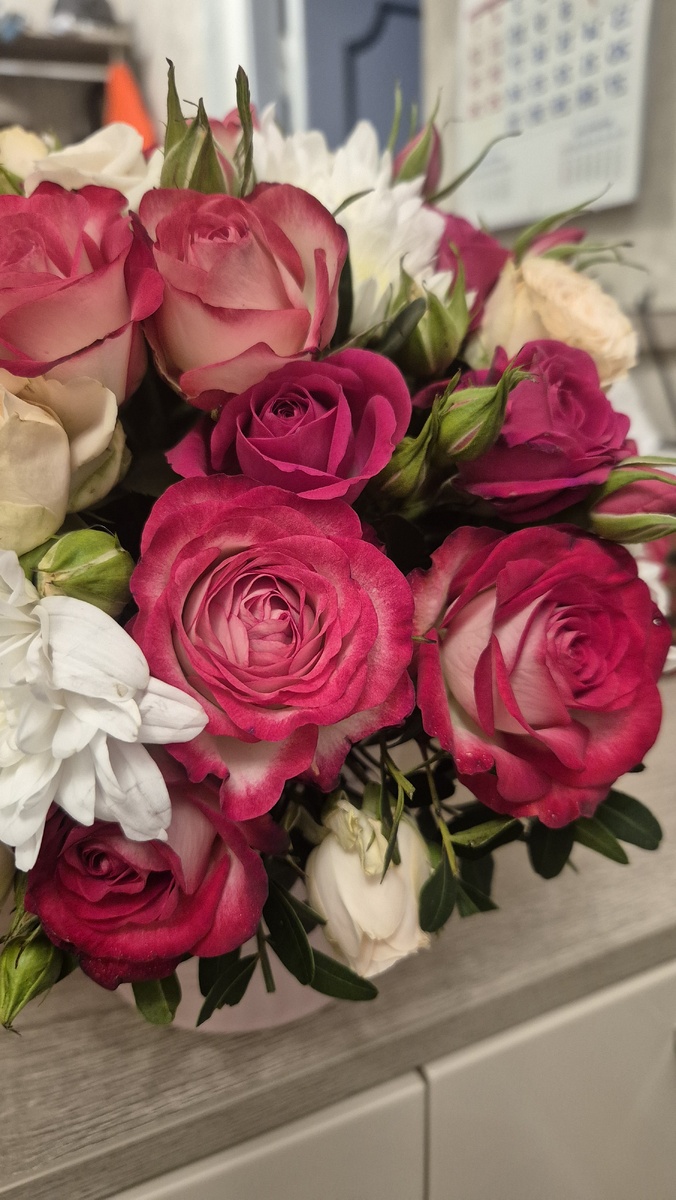 Деньрожденные цветочки 