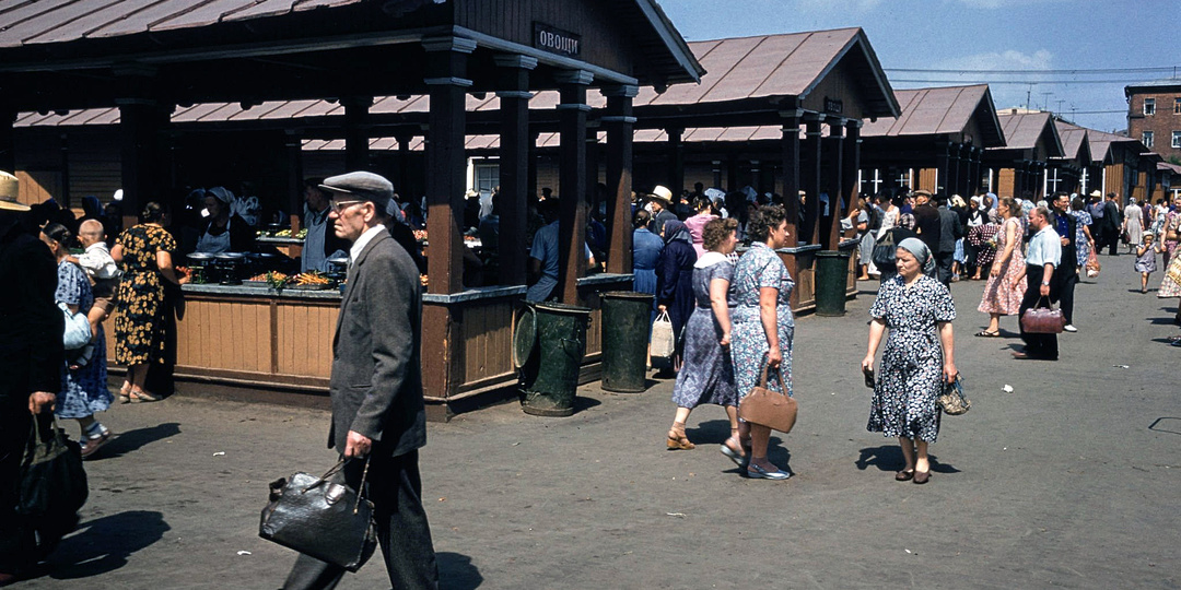 Прогулка по Москве 1960 года. 15 снимков столицы на пороге шестидесятых