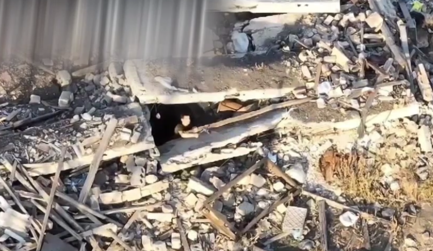 Пример плохого выбора место запуска фпв нашим личным составом