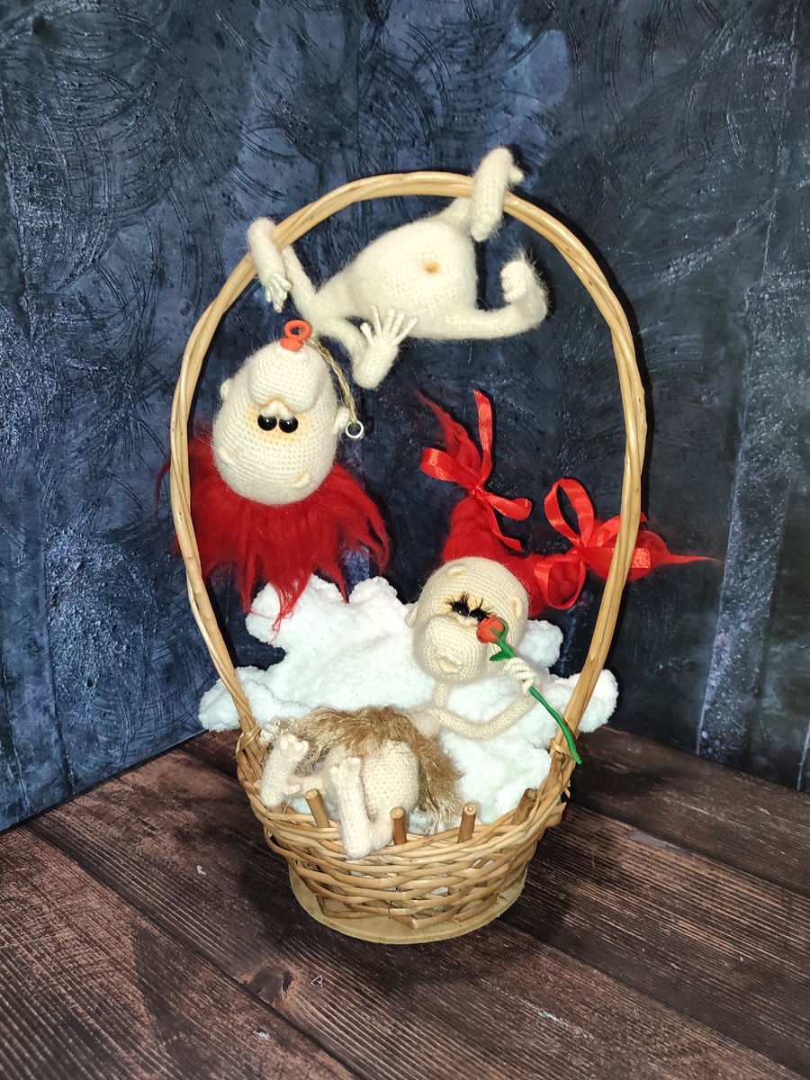 Одно удовольствие вязать этих милых зверюшек. 