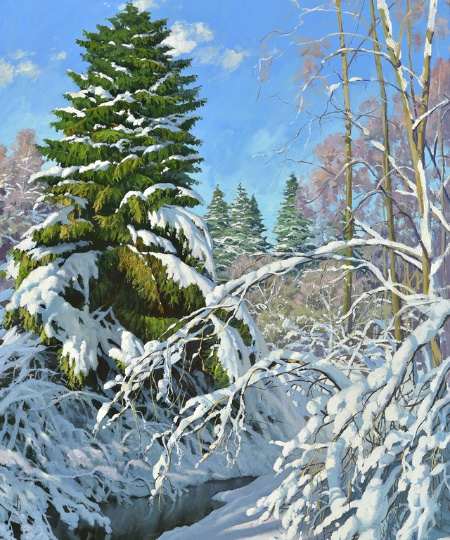 "Февральское солнце."  Источник изображения : Яндекс картинка.