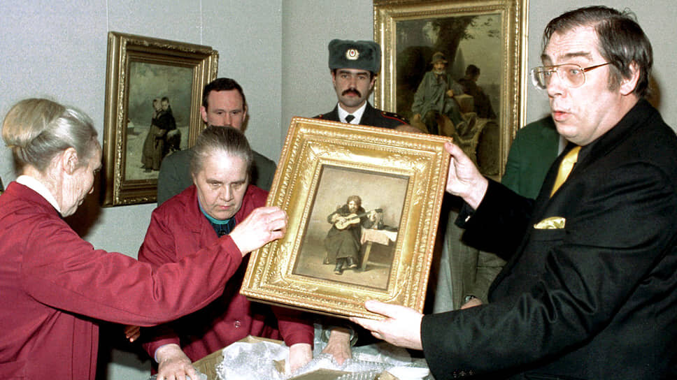 Оба произведения Василия Перова были переданы в ГРМ год спустя в целости и сохранности.📷Фото: Фото Сергея Смольского (ИТАР-ТАСС