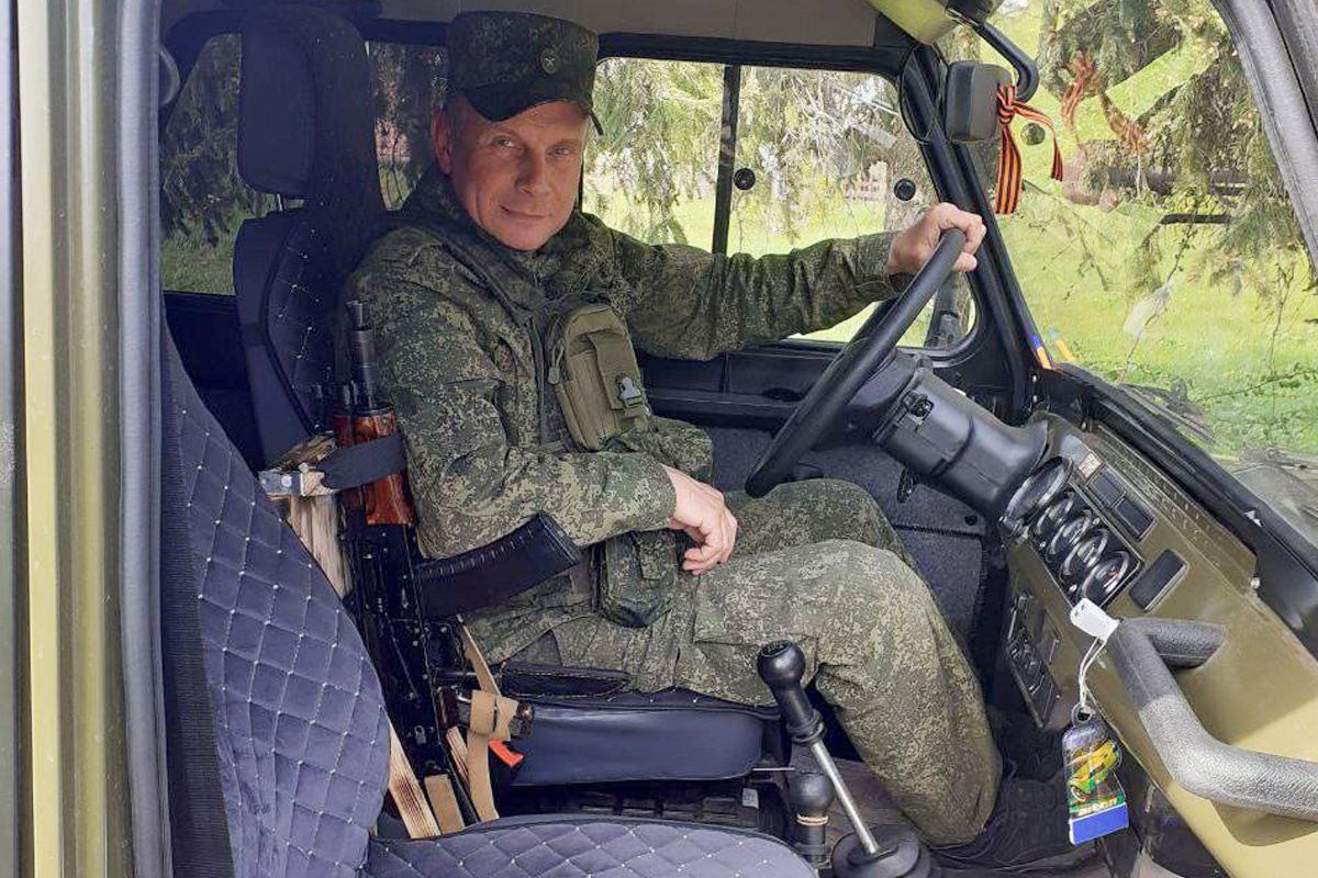 На СВО Владимир Беляев был водителем командира батальона.  Фото: Фото «ФедералПресс» предоставил Владимир Беляев