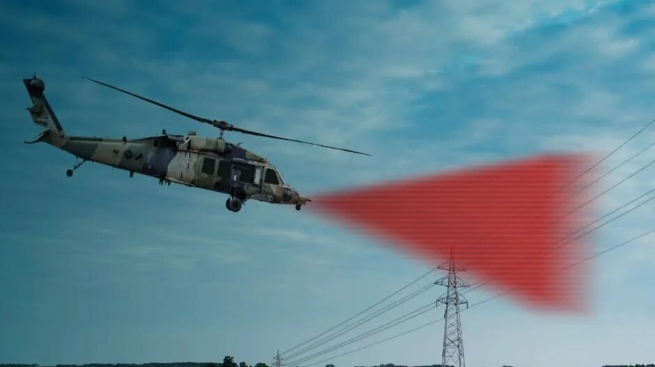 Система оповещения столкновения на вертолёте. Фотография из открытых источников 