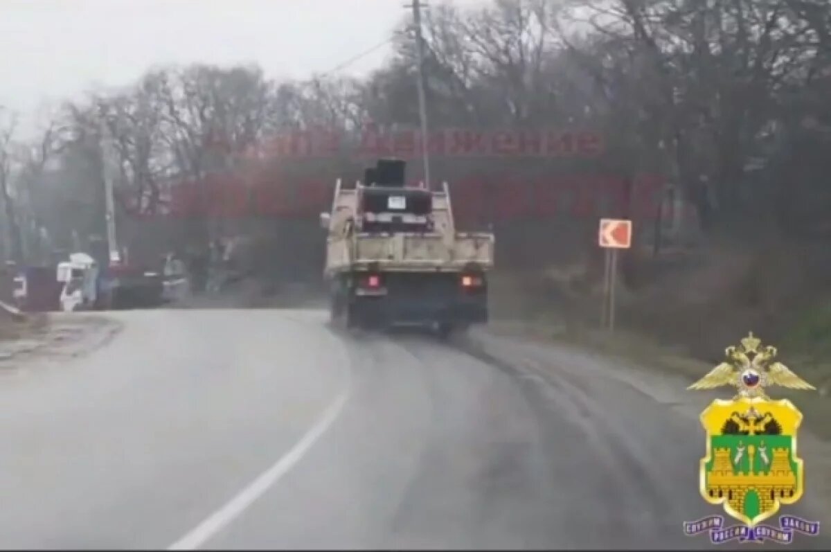   В Анапе вычислили подростка, управлявшего грузовым автомобилем