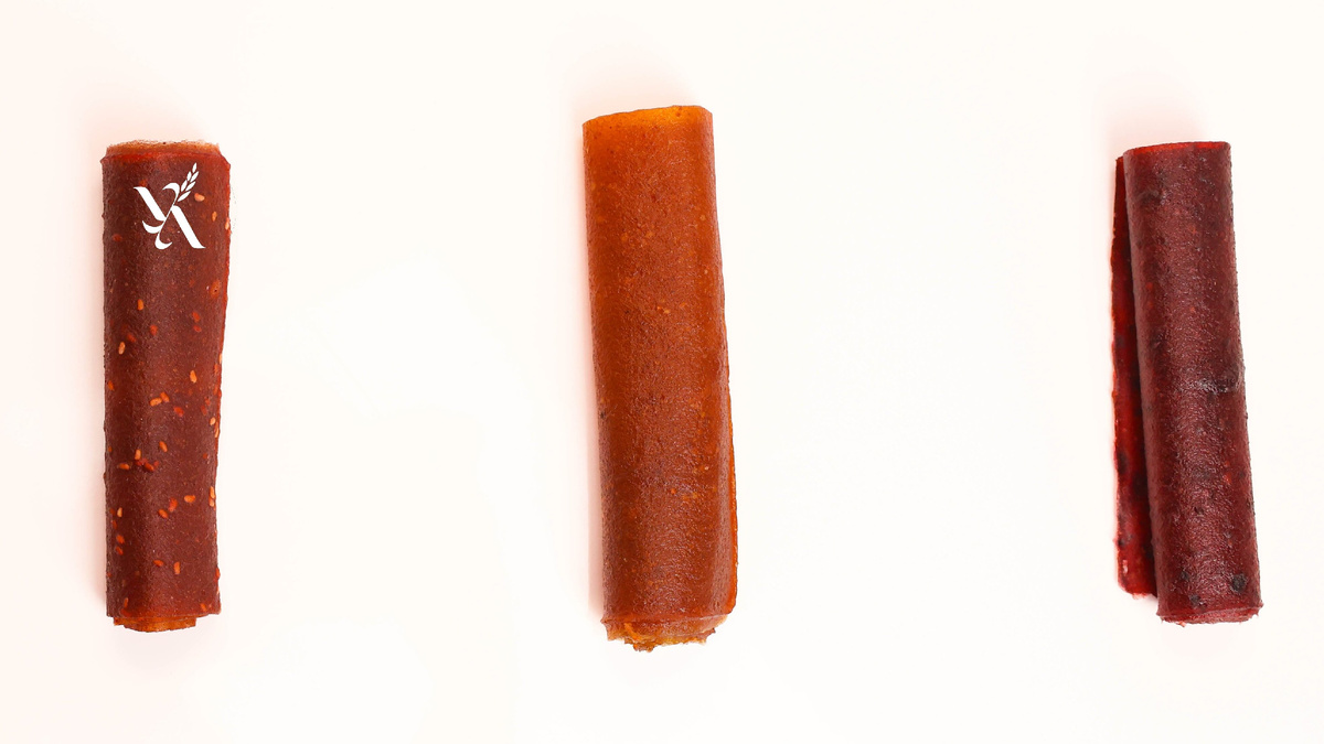 Вкусные и нежные пастильные колбаски, которые удобно носить с собой.