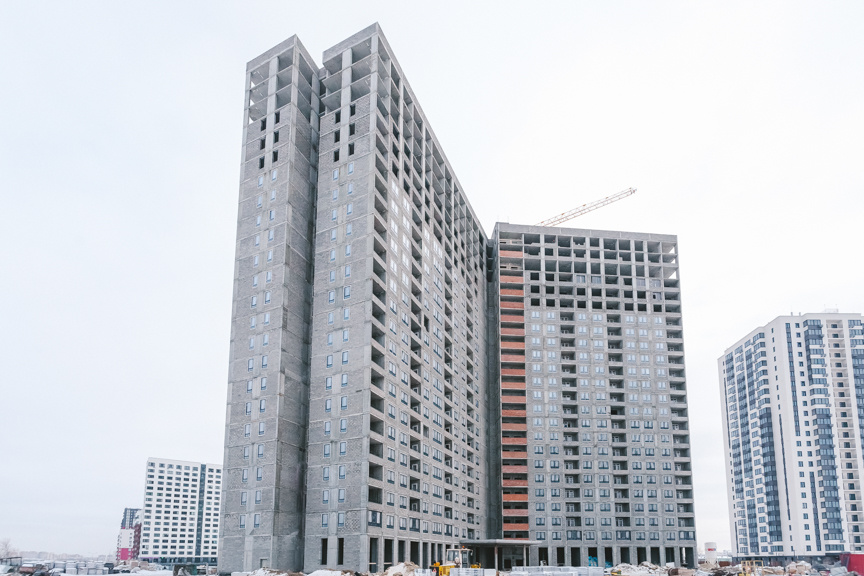 Финальный дом в ЖК ДОК в Тюмени