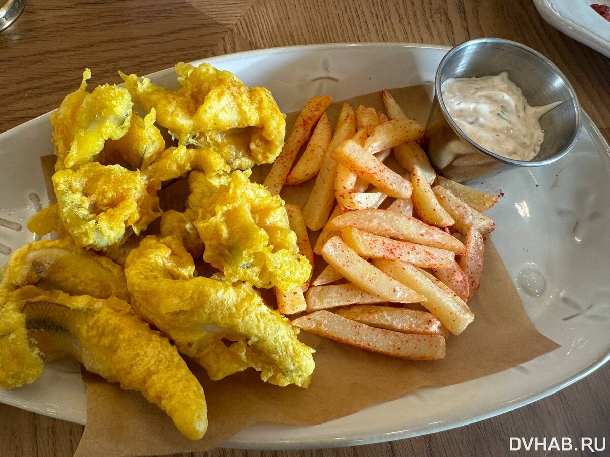    Корюшка с картофелем фри