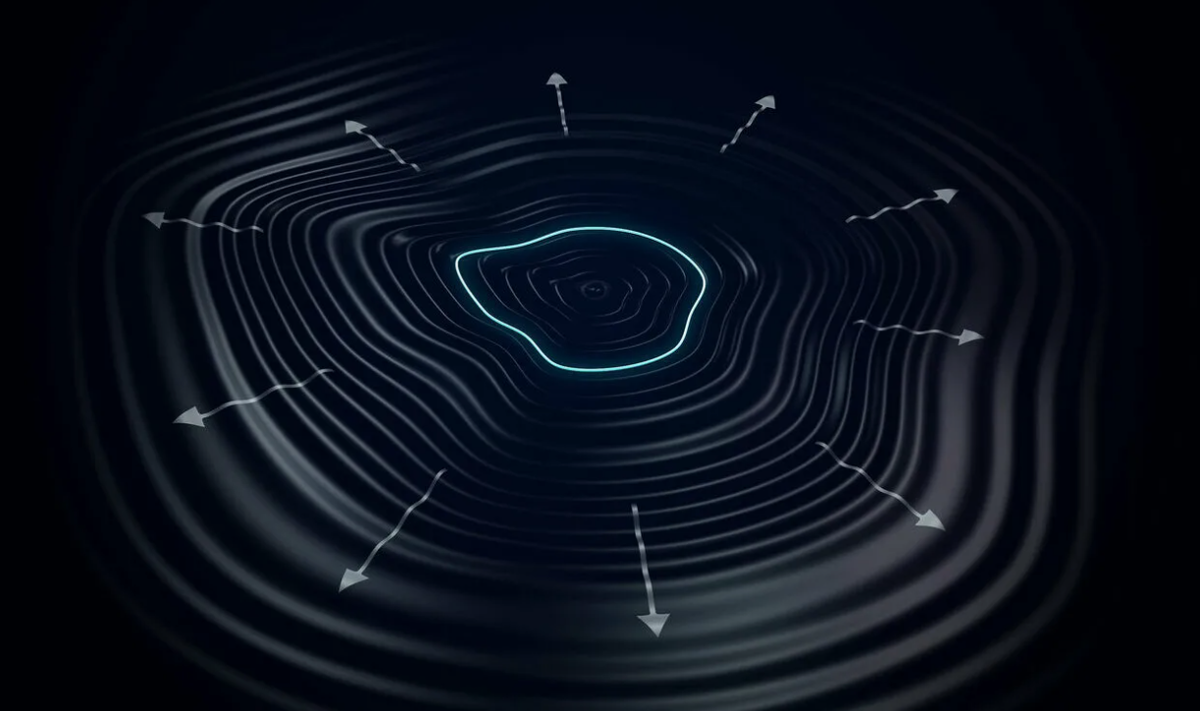 Хорошая картинка с распространением волн