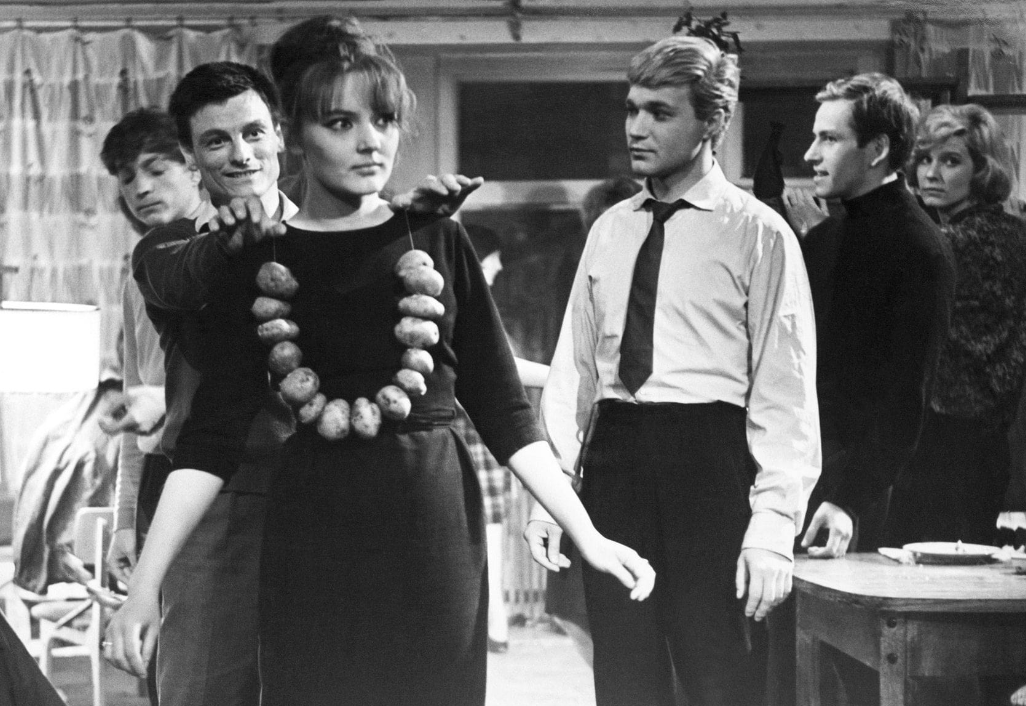 Съемки фильма "Мне 20 лет", 1961 г.