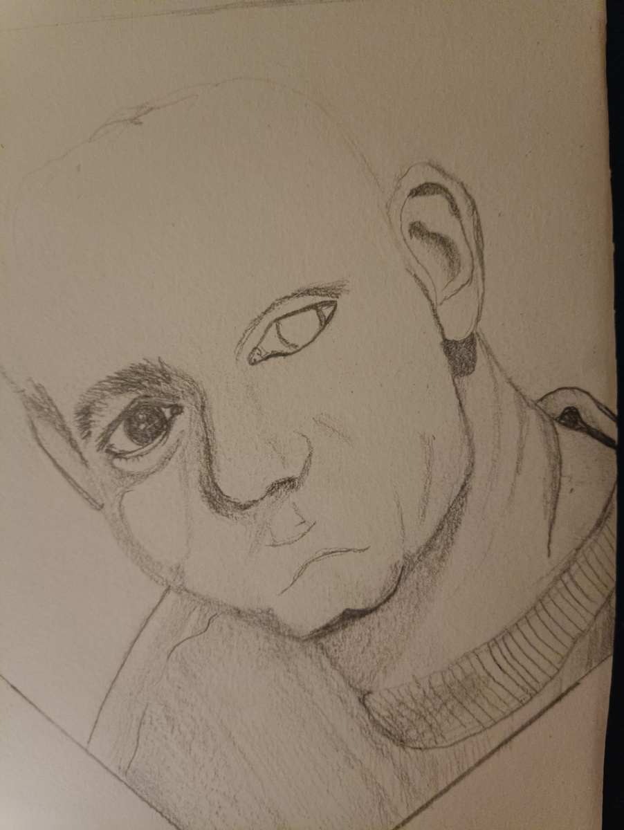 Фото автора. Глаза, шея, уши.