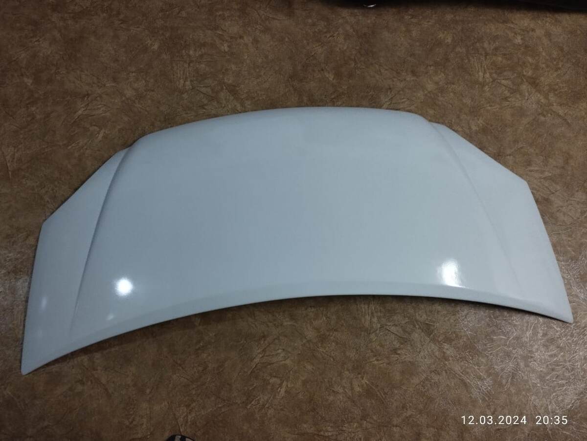 Капот пластиковый цвет Белый-(202)