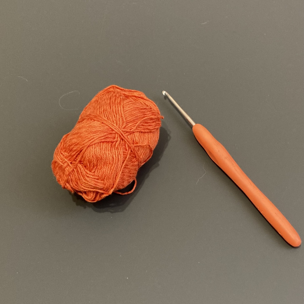 Остаток пряжи.