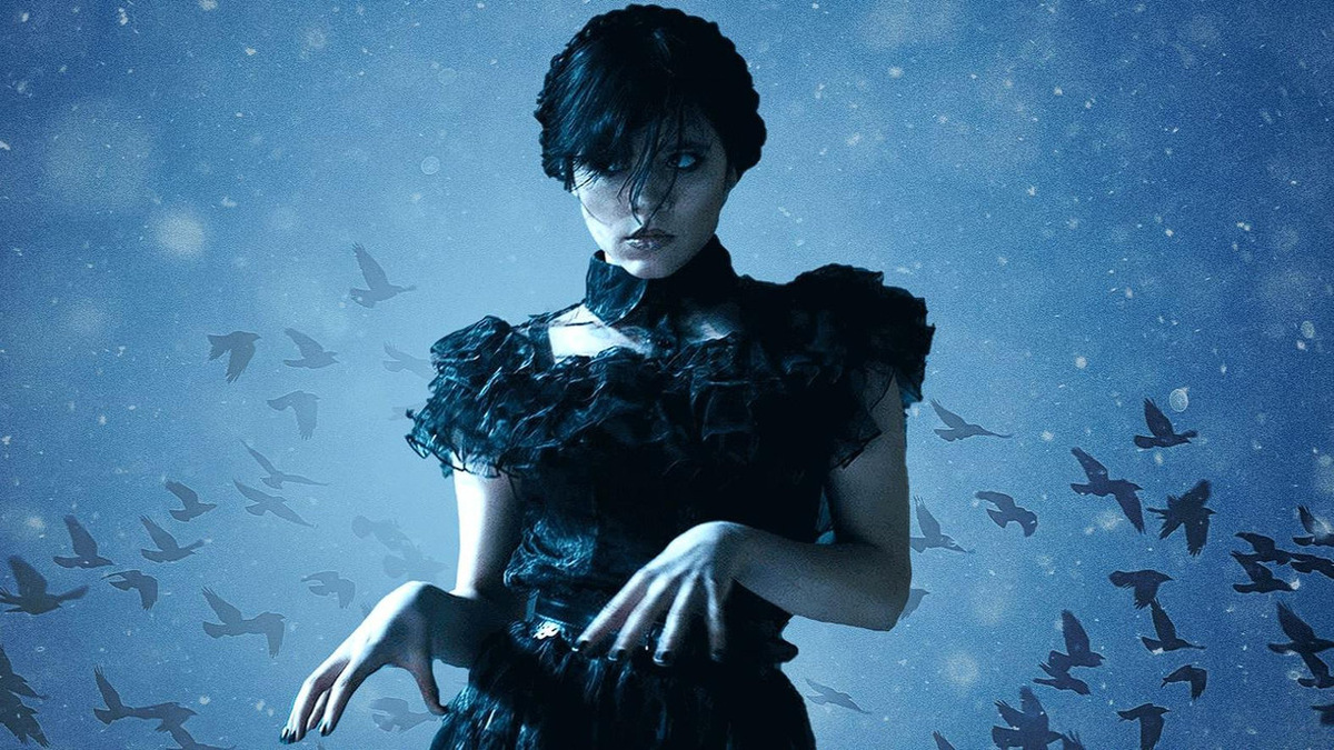 Арт к сериалу "Уэнсдей"