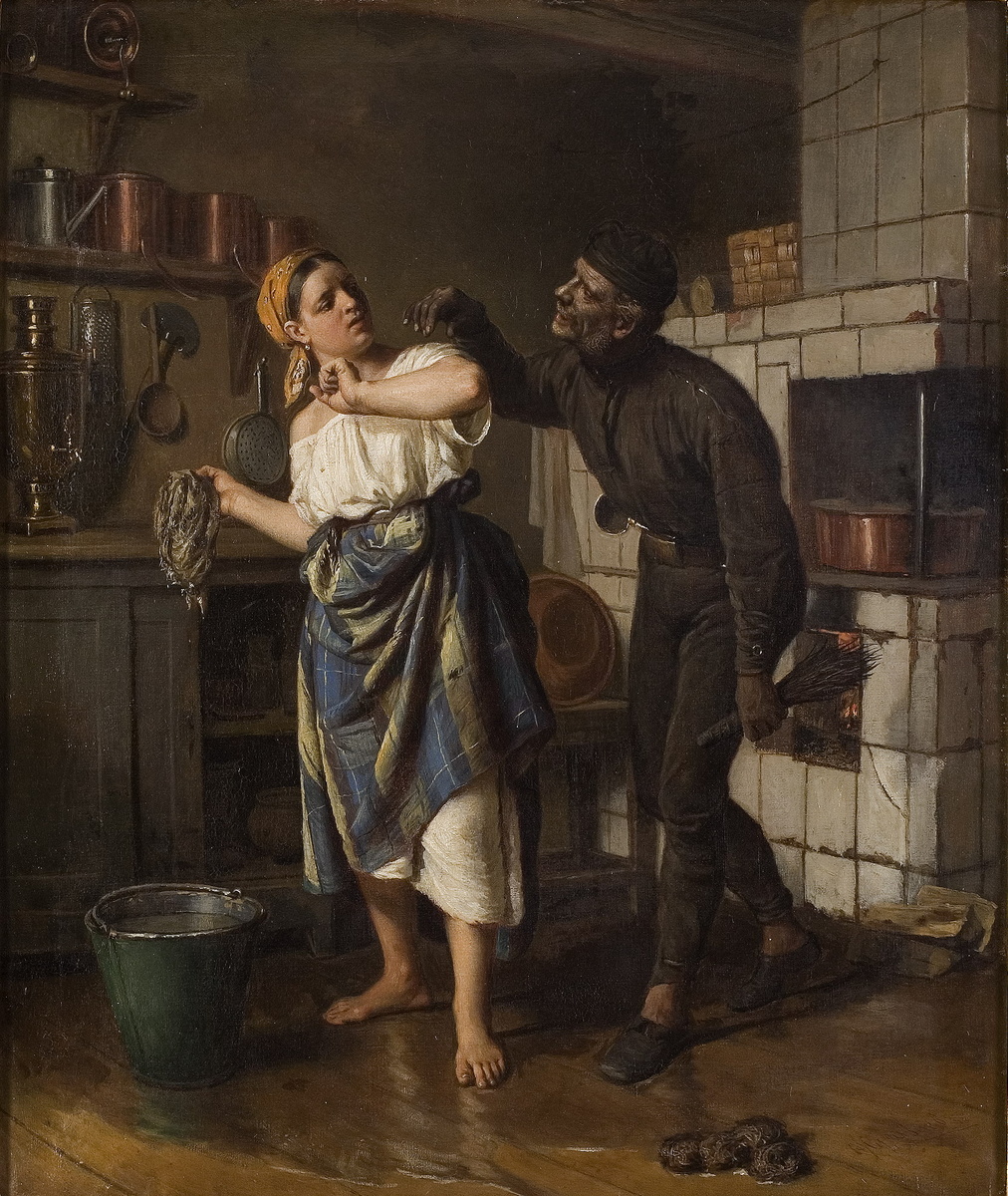 Фирс Сергеевич Журавлев, «Трубочист», 1875 год. Из собрания Ульяновского областного художественного музея
