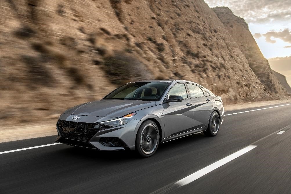 Hyundai Elantra 2021 года выпуска