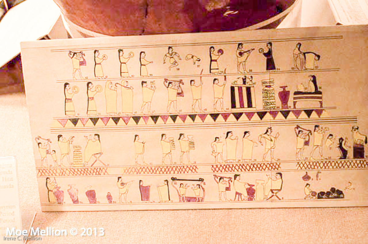 Сцена свадьбы, изображённая на хеттской вазе из Инандыка.