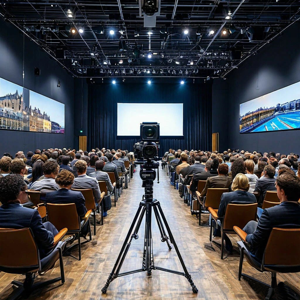 Организация видеотрансляций конференций https://broadcaststudio.ru/