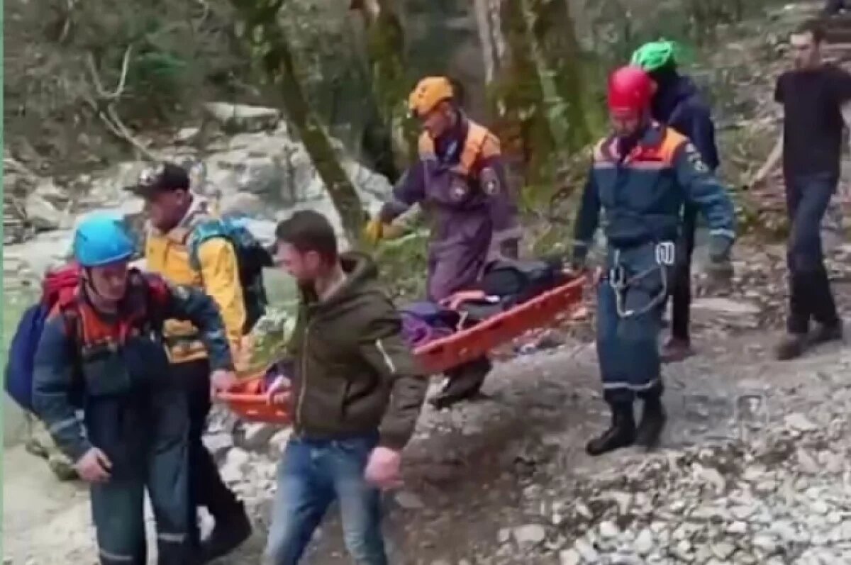    В Сочи 6-летний мальчик сорвался с 20-метровой высоты в Агурском ущелье