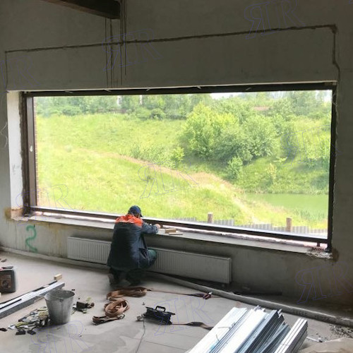 Реализованные проекты компании Ярмак - Брянская обл., комплекстное остекление дома фермера
