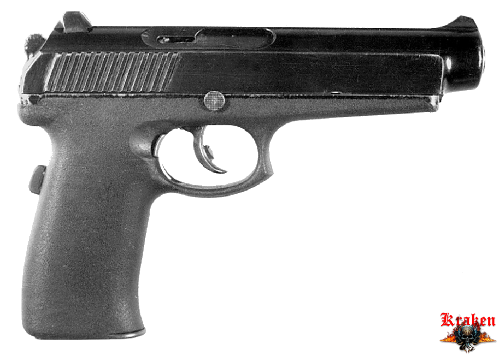 Прототип пистолетов СР-1 и СПС - 9-мм пистолет Грач 6П35 под патрон РГ 052 (9х21)