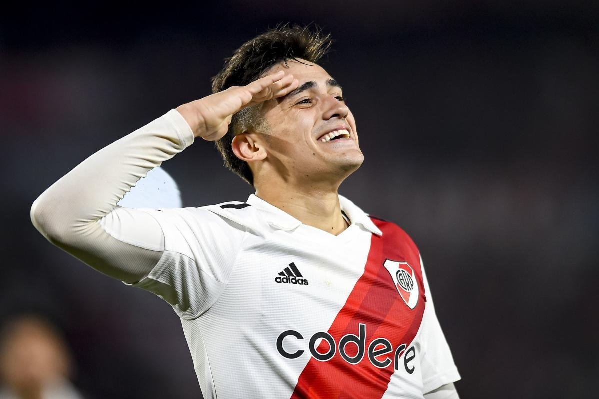 Нападающий "Ривер Плейта" Пабло Солари – кандидат в состав "Спартака". Фото из интернета.