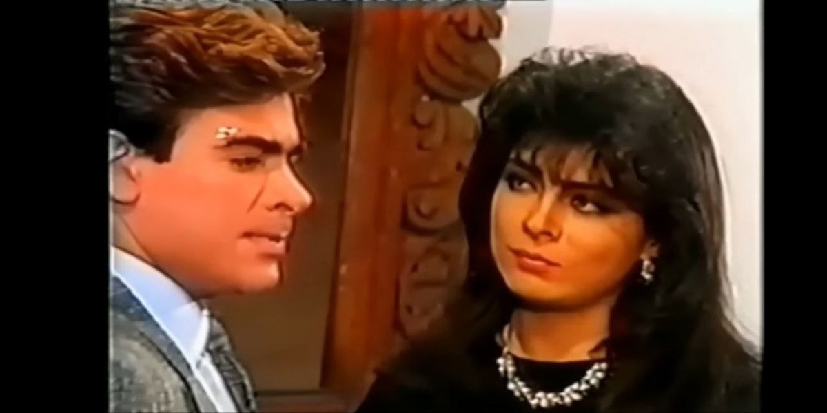 Кадр из одного мексиканского сериала. Думаю многие его помнят))