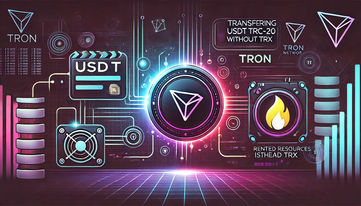 Как перевести USDT TRC-20 без TRX