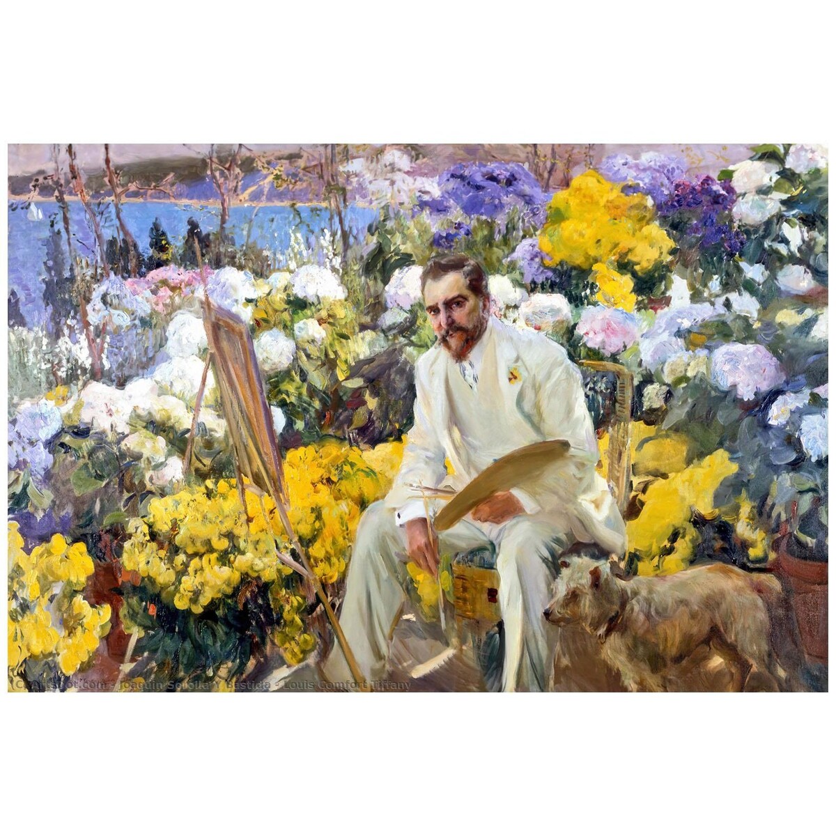 Joaquin Sorolla. Louis Comfort Tiffany. 1911. 