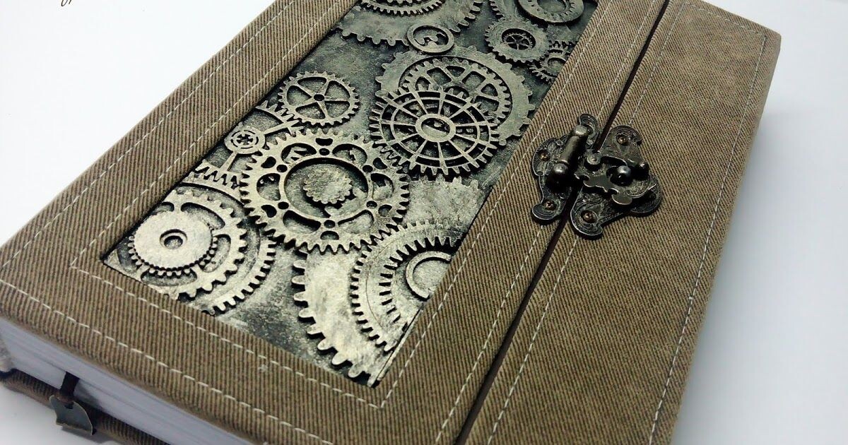 Блокнот изготовлен по Смешанной технике 