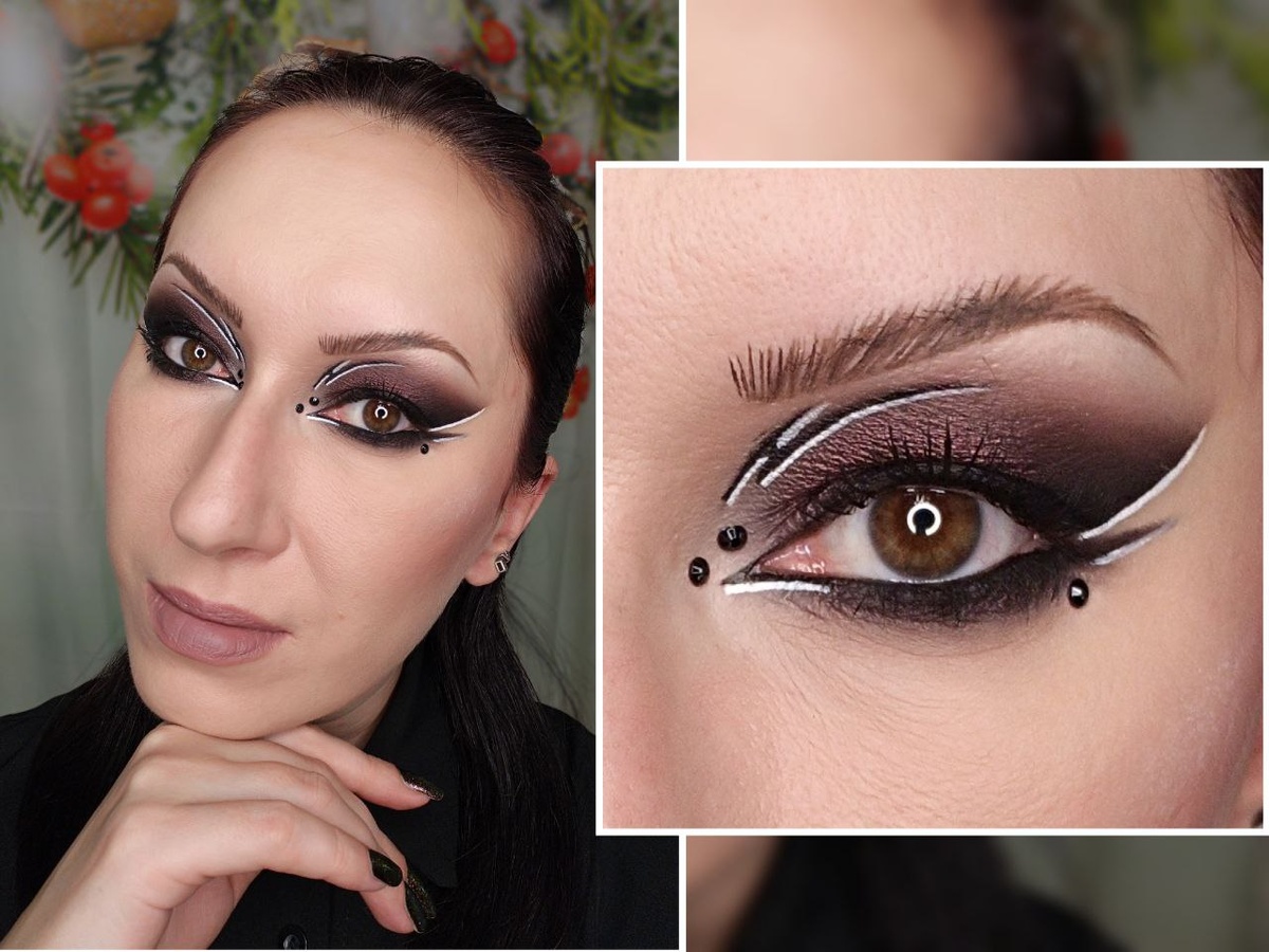 Макияж продуктами из Project Pan. Почти всё уже давно снято с производства, поэтому перечислять не буду.