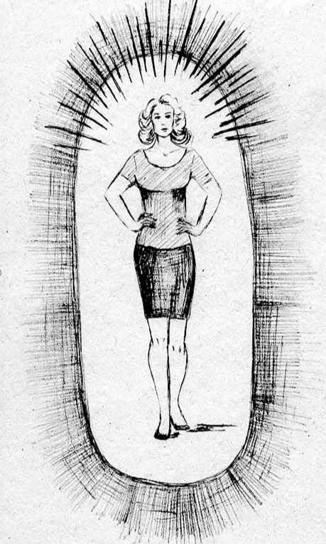 Рисунок взят из книги И.В. Асиной «Венец одиночества или порча. Как узнать без помощи экстрасенса»