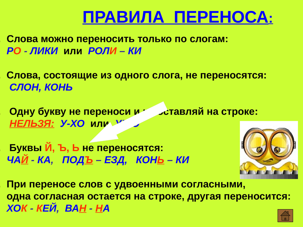    Какой секрет скрывает перенос слов в русском языке?