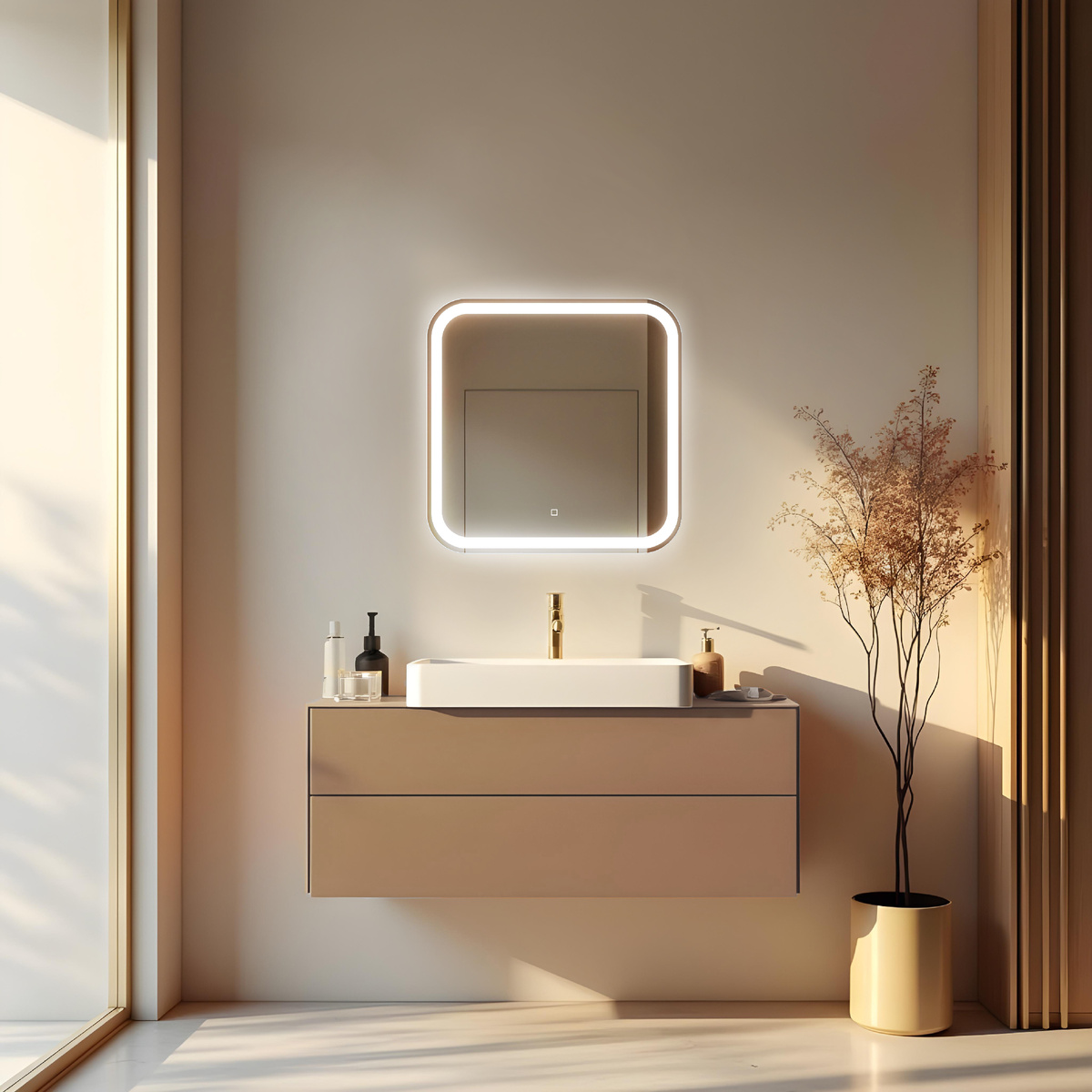 Зеркало "Malta - lite" 500х700 от "Silver Mirrors" https://silver-mirrors.ru/