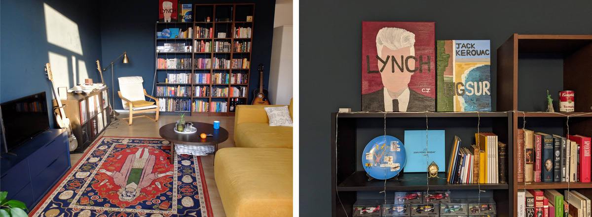 Коллекция старых книг и виниловых пластинок — это тоже клаттеркор. Фото: Кристина Ятковская / Я так живу
