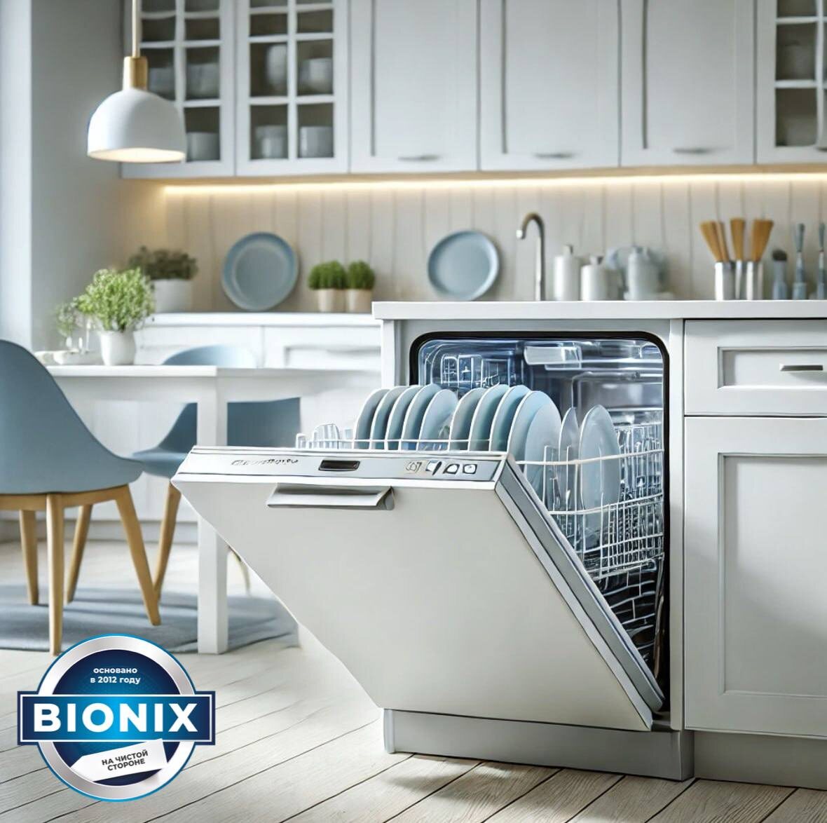 Бионикс. Как мыть посуду в посудомоечной машине