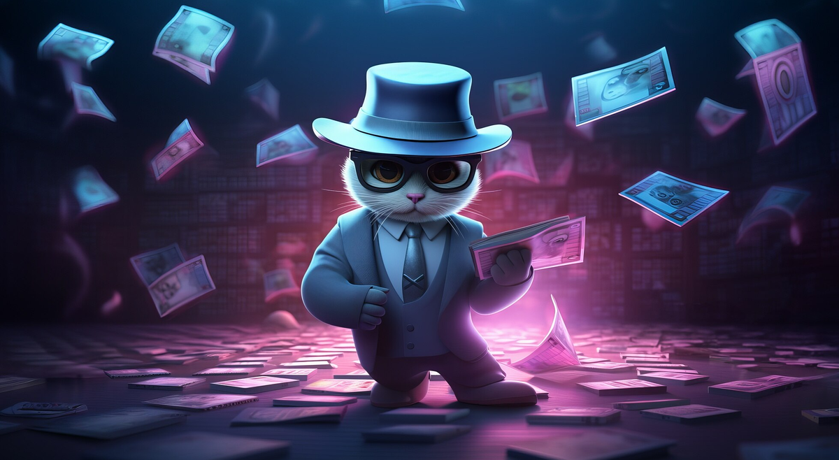 Сразу видно что этот котейка не из простых...