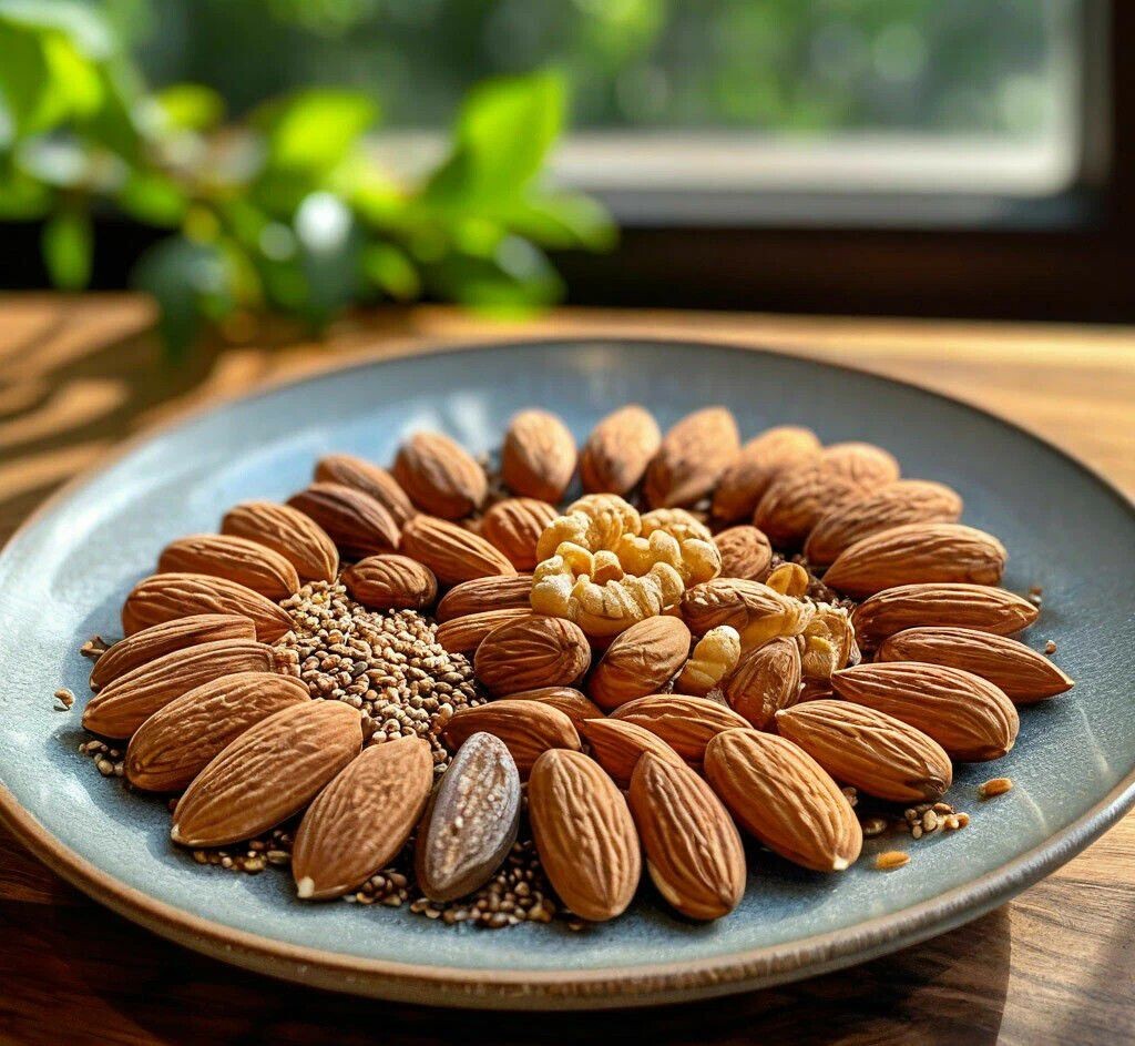 Орехи полезны для красоты волос 