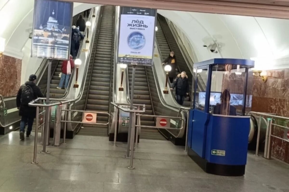    Крикуна националистических лозунгов в петербургском метро задержали